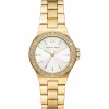 Michael Kors Uhr Damen Lennox Gold 33 mm MK7278