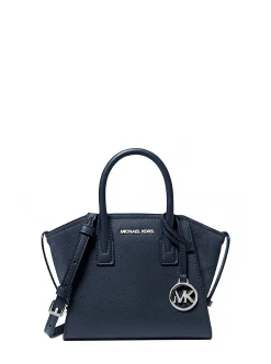 Michael Kors Handtasche Damen Avril Extra‑Small Leather Satchel Navy 35F4S4VC0L
