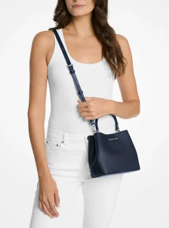 Michael Kors Handtasche Damen PRATT Navy 35S4S3FM5T