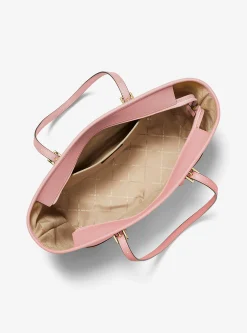 Michael Kors Handtasche Tote bags Damen Jet Set Travel Large Powder Blush 35F0GTVT9L‑POWDERBLUSH