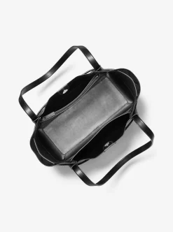 Michael Kors Tote Damen Reed Large Signature Logo Tote Schwarz 35F4S6RT3B-BLACK-OS