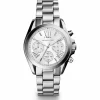 Michael Kors Uhr Damen Bradshaw Chronograph Silber MK6174
