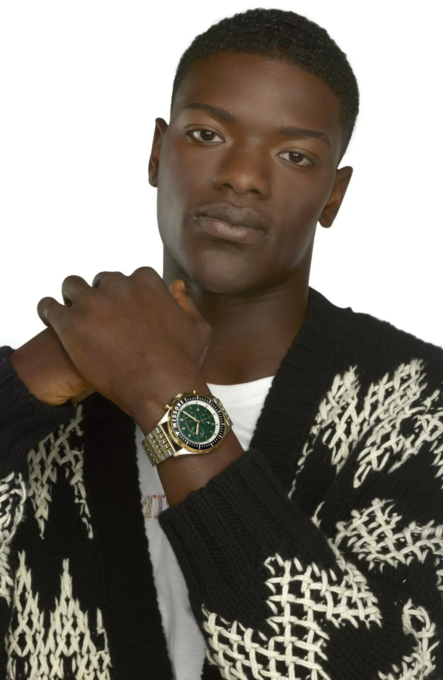 Missoni Schweizer Herrenuhr New Chrono