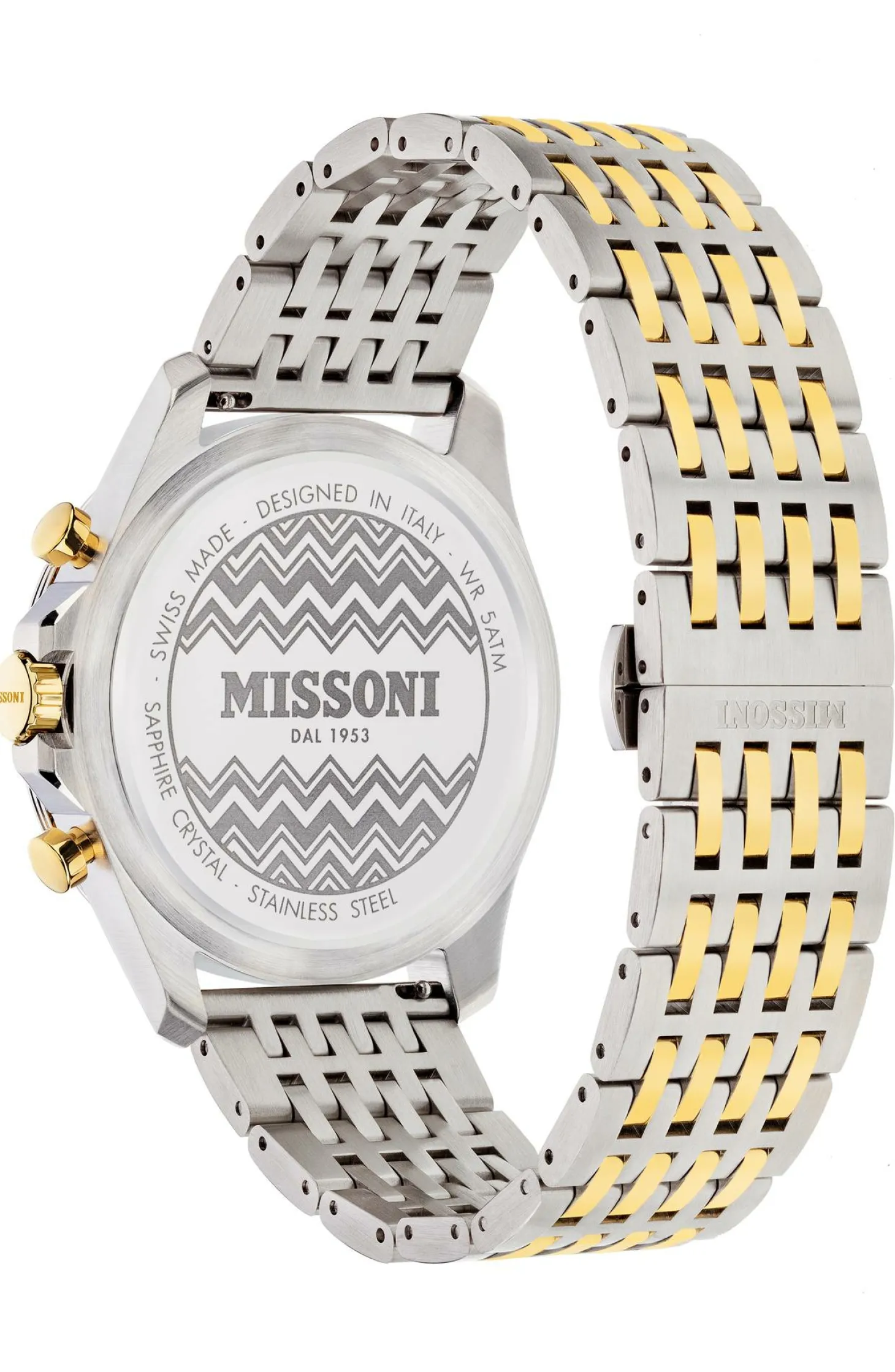 Missoni Schweizer Herrenuhr New Chrono
