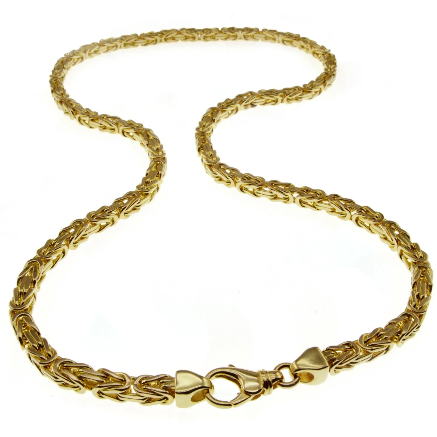 4mm Königskette 60cm - 585 Gold Gelbgold