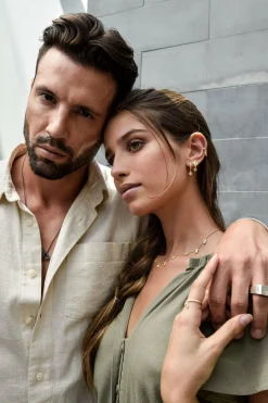 Ohrstecker 925 Sterling Silber gelb vergoldet Kleeblatt Zirkonia Anhänger 41184945733726