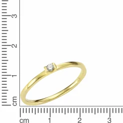 Orolino 750 Gold mit Brillant 0,04ct. Ring 41680453402718