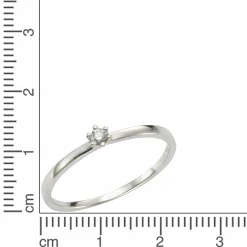Orolino Gold 750 mit Brillant 0,05ct. Ring 41680129032286