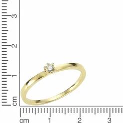 Orolino Gold 750 mit Brillant 0,05ct. Ring 41680452878430