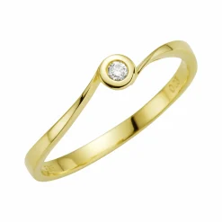 Orolino Gold 585 mit Brillant 0,03ct. Ring 41676310839390