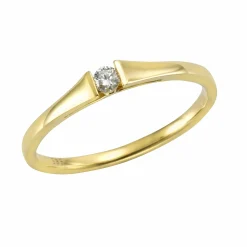 Orolino Gold 585 mit Brillant 0,08ct. Ring 41675854512222