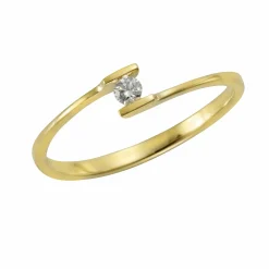 Orolino Gold 585 mit Brillant 0,06ct. Ring 41675854086238