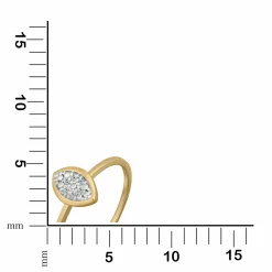 Orolino Gold 585 mit 6x Brillant zus. 0,03ct. Ring 41677814235230