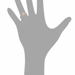 Orolino Gold 585 mit 6x Brillant zus. 0,03ct. Ring 41677814235230