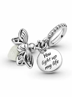 PANDORA Charm-Anhänger leuchtendes Glühwürmchen 799352c01