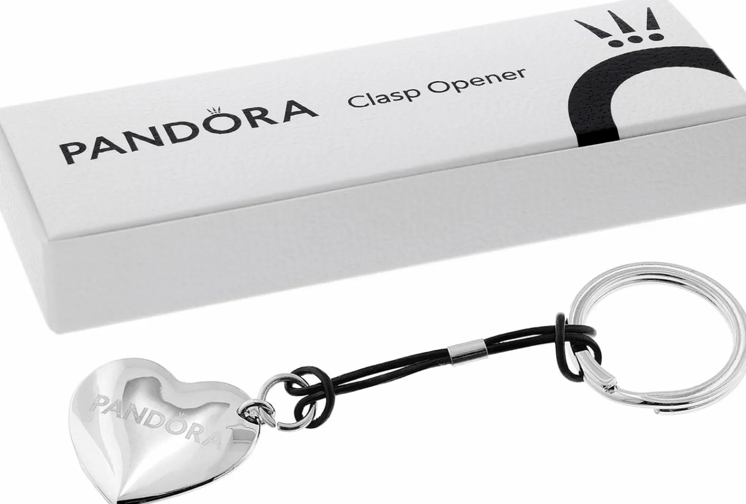 Pandora Clip-Charm Aquamarinblau Goldfarben 763902C01