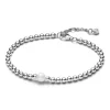 Pandora Damen Perlen-Armband 16cm Silber 593173C01-16