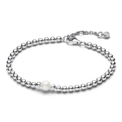 Pandora Damen Perlen-Armband 16cm Silber 593173C01-16