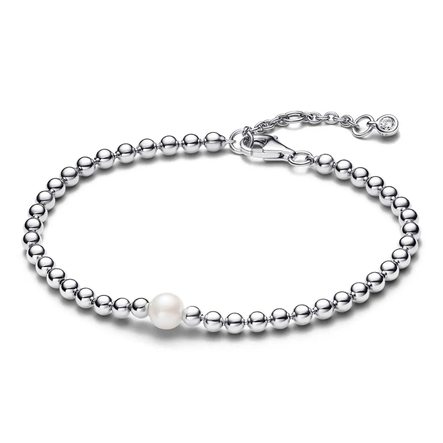 Pandora Damen Perlen-Armband 16cm Silber 593173C01-16