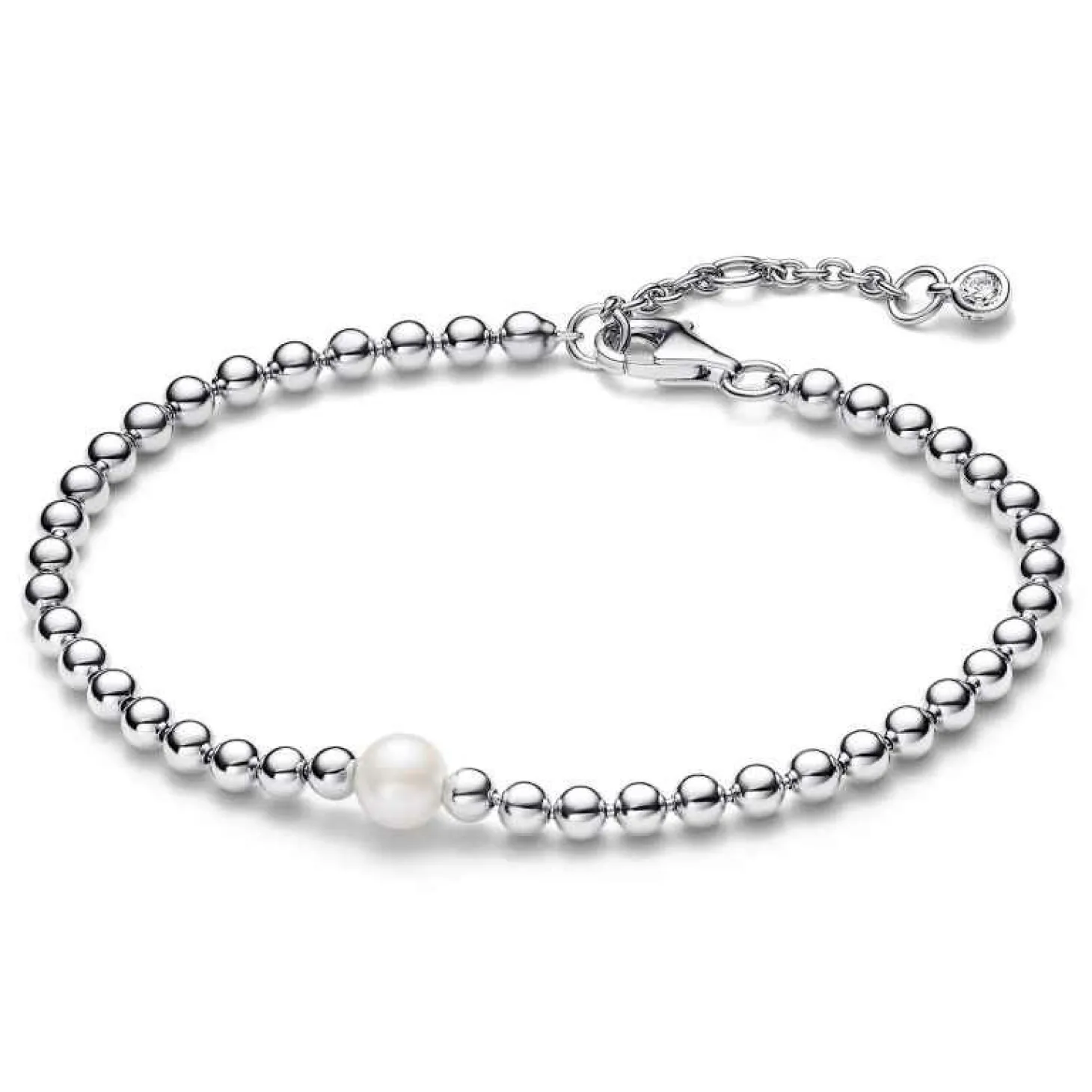 Pandora Damen Perlen-Armband 16cm Silber 593173C01-16