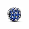 Pandora Damen Zirkonia Charm Blau 792630C02