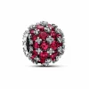 Pandora Damen Zirkonia Charm Moments Silber 792630C03