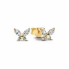 Pandora Damenohrringe Schmetterling Ohrstecker Goldfarben 264264C01