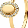 Pandora Damenring Oval Goldfarben 163800C01
