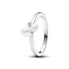 Pandora Damenring Süßwasserperlen Größe 54 Silber 193156C01-54