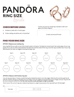 Pandora Klassischer Tropfen-Strahlenkranz Ring Silber Größe 54