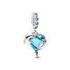 Pandora Moments Blauer Muranoglas Delphinanhänger Charm 793924C01