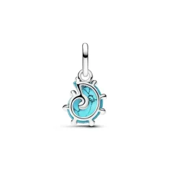 Pandora Silber Charm-Anhänger Blaue Muranoglas Meeresschnecke 793900C01