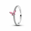 Pandora Timeless Funkelnder Schmetterlingsring 194269C02-54