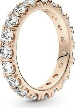 Pandora Timeless Rose Ring "funkelnde Reihe" 14k rosévergoldet 180050C01 54