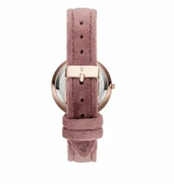 Paul Valentine Damen Armbanduhr MARINA ROSE GOLD PINK VELVET 32 MM PV32149