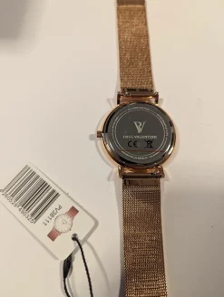 Paul Valentine Damen Armbanduhr MARINA ROSE GOLD MESH 38 MM PV38111