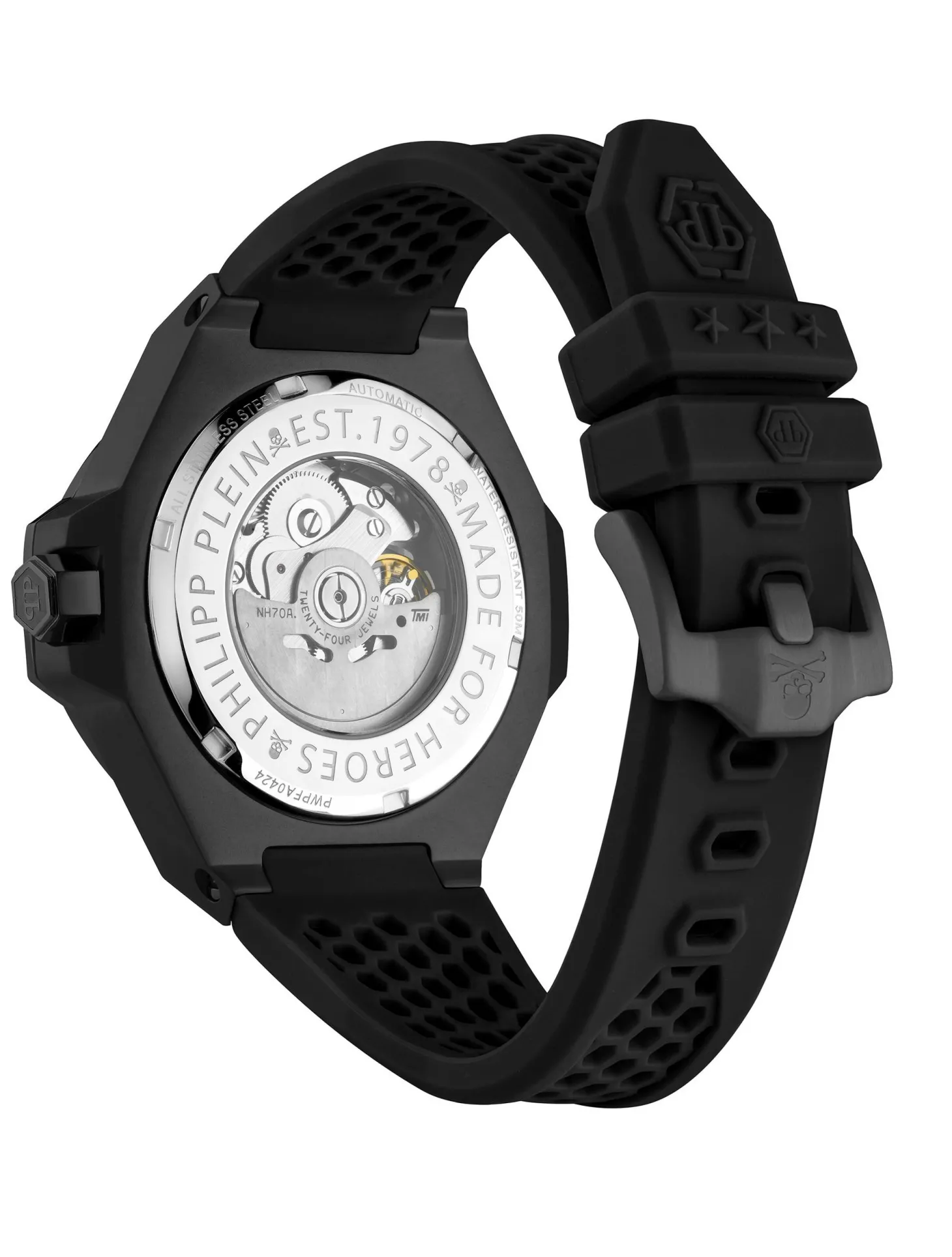 Philipp Plein Automatik Herrenuhr Plein $keleton Royal Rainbow