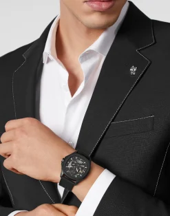 Philipp Plein Automatik Herrenuhr $keleton $pectre
