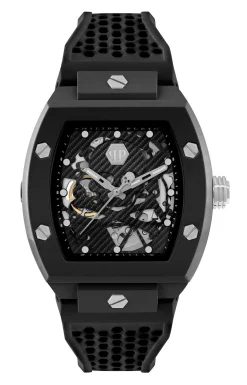 Philipp Plein Automatik Herrenuhr The $keleton Ecoceramic