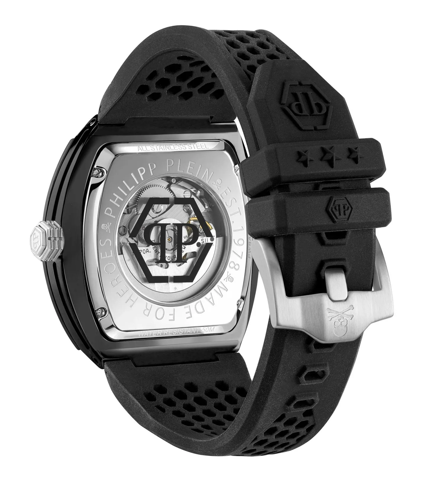 Philipp Plein Automatik Herrenuhr The $keleton Ecoceramic