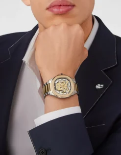 Philipp Plein Automatik Herrenuhr $keleton $pectre