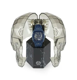 Philipp Plein Automatik Herrenuhr The $keleton Ecoceramic PWVBA0323