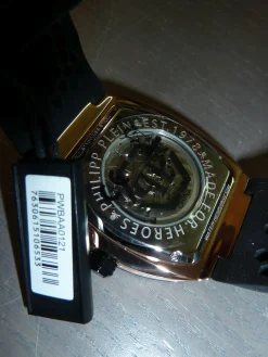 Philipp Plein Automatik Herrenuhr The $keleton Gold Rush PWBAA0121