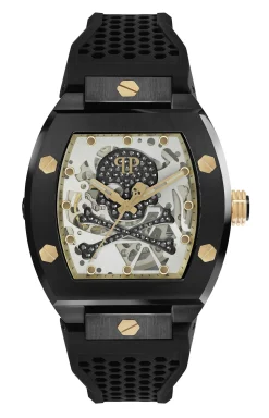 Philipp Plein Automatik Herrenuhr The $keleton Caviar PWBAA0521