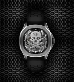 Philipp Plein Automatik Herrenuhr $keleton $pectre