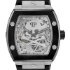 Philipp Plein Automatik Herrenuhr The $keleton