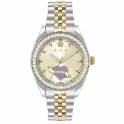 Philipp Plein Damen Armbanduhr Plein Valentine PW2BA0925 Silber Multicolor
