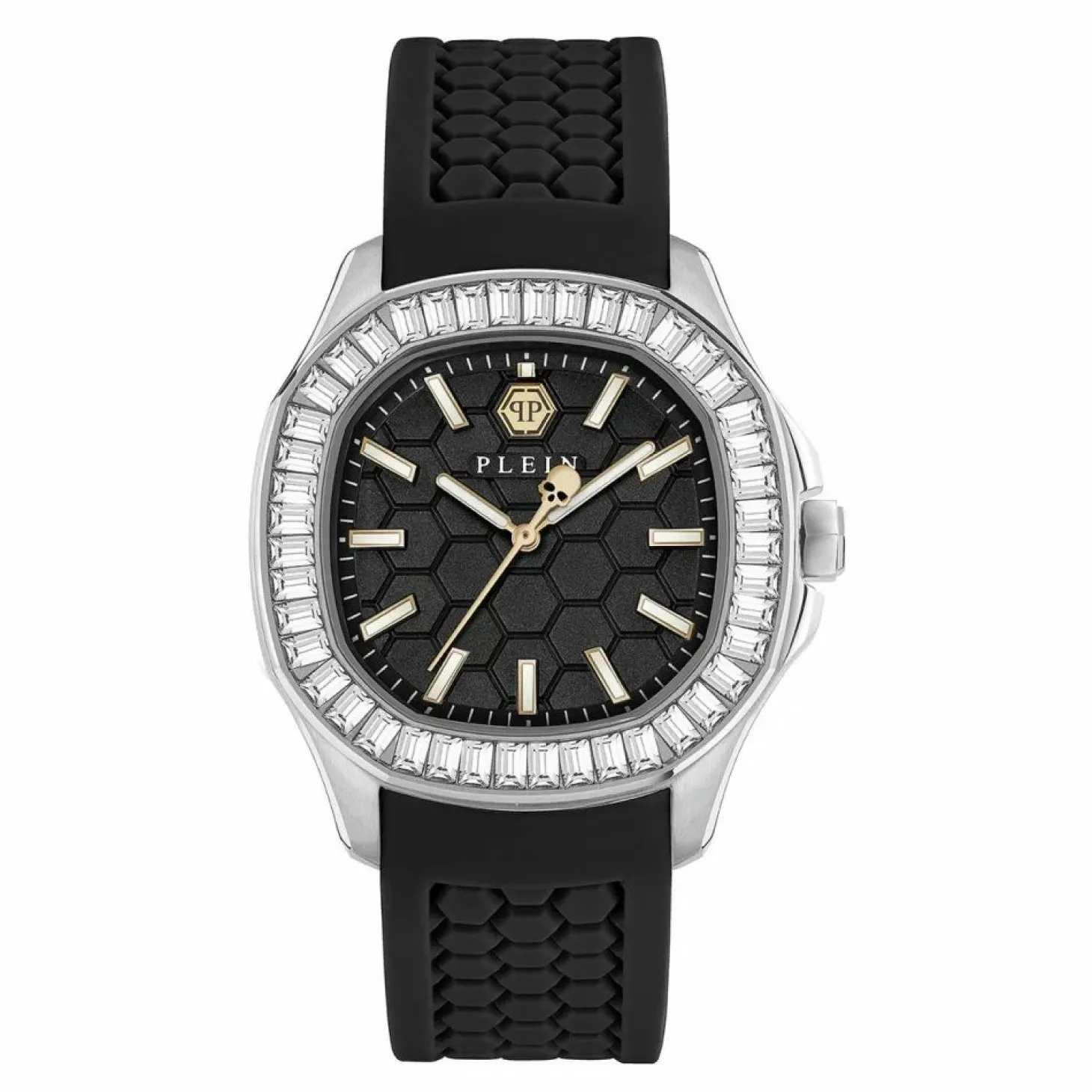 Philipp Plein Damen Armbanduhr The $pectre Lady PWTAA0824 Schwarz / Silber