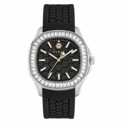 Philipp Plein Damen Armbanduhr The $pectre Lady PWTAA0824 Schwarz / Silber