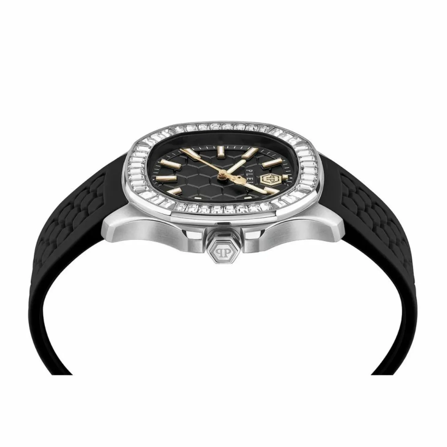 Philipp Plein Damen Armbanduhr The $pectre Lady PWTAA0824 Schwarz / Silber